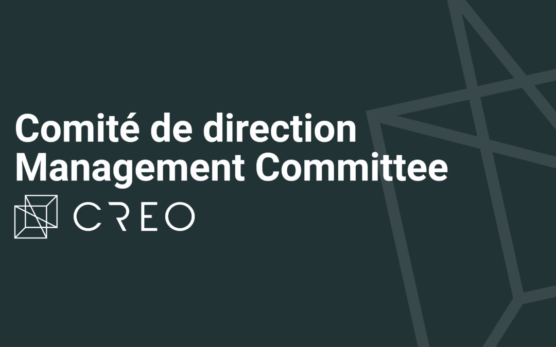 Management Committee – Appointment of François Audet